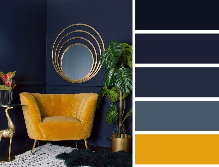 Dezign Lover Blog | Decoration trend for 2020: We love the navy blue!